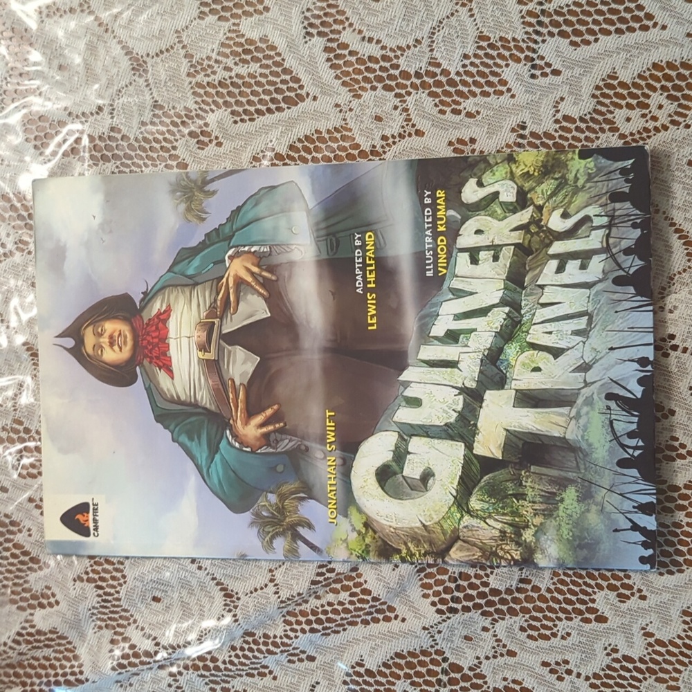 Campfire Guliver's Travels Jonathan Swift comic book